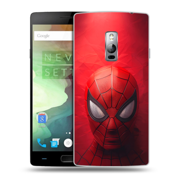 Пластиковый чехол на OnePlus 2 с принтом Spiderman Человек паук Пластиковый чехол на OnePlus 2 с принтом Spiderman Человек паук