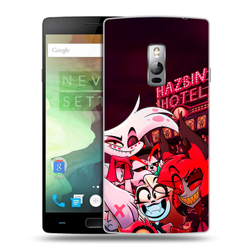 Пластиковый чехол на OnePlus 2 с принтом Hazbin Hotel Отель Хазбин Пластиковый чехол на OnePlus 2 с принтом Hazbin Hotel Отель Хазбин