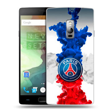 Пластиковый чехол на OnePlus 2 с принтом PSG ПСЖ