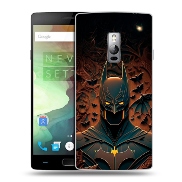 Пластиковый чехол на OnePlus 2 с принтом Batman Бэтмен