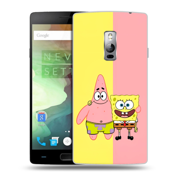 Пластиковый чехол на OnePlus 2 с принтом Спанч боб Спанчбоб Пластиковый чехол на OnePlus 2 с принтом Спанч боб Спанчбоб