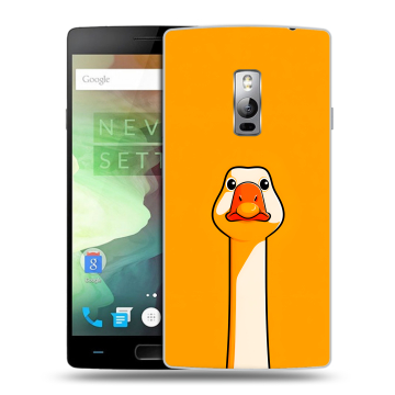 Пластиковый чехол на OnePlus 2 с принтом Смешная утка