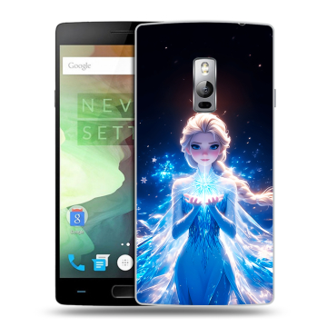 Пластиковый чехол на OnePlus 2 с принтом Холодное сердце Frozen Пластиковый чехол на OnePlus 2 с принтом Холодное сердце Frozen