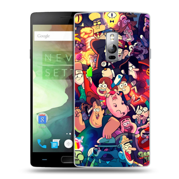 Пластиковый чехол на OnePlus 2 с принтом Gravity Falls Гравити Фолз Пластиковый чехол на OnePlus 2 с принтом Gravity Falls Гравити Фолз