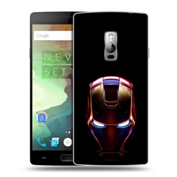 Пластиковый чехол на OnePlus 2 с принтом IronMan Железный человек Пластиковый чехол на OnePlus 2 с принтом IronMan Железный человек