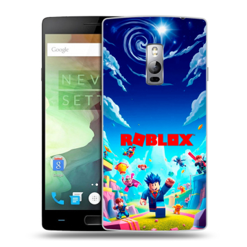 Пластиковый чехол на OnePlus 2 с принтом Roblox Роблокс