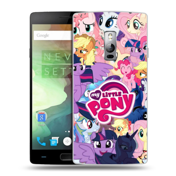 Пластиковый чехол на OnePlus 2 с принтом My little pony Дружба чудо