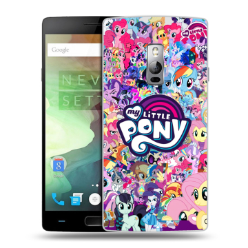 Пластиковый чехол на OnePlus 2 с принтом My little pony Дружба чудо Пластиковый чехол на OnePlus 2 с принтом My little pony Дружба чудо