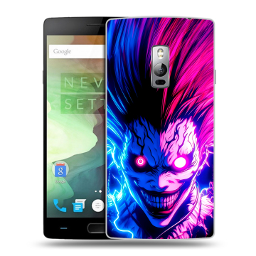 Пластиковый чехол на OnePlus 2 с принтом Death note Тетрадь смерти