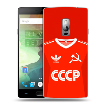 Пластиковый чехол на OnePlus 2 с принтом Флаг Герб СССР