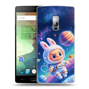Пластиковый чехол на OnePlus 2 с принтом Labubu Лабубу Пластиковый чехол на OnePlus 2 с принтом Labubu Лабубу