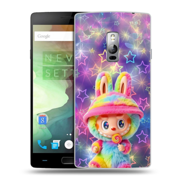 Пластиковый чехол на OnePlus 2 с принтом Labubu Лабубу Пластиковый чехол на OnePlus 2 с принтом Labubu Лабубу