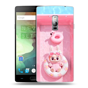 Пластиковый чехол на OnePlus 2 с принтом Labubu Лабубу Пластиковый чехол на OnePlus 2 с принтом Labubu Лабубу