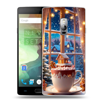 Пластиковый чехол на OnePlus 2 с принтом Новый год