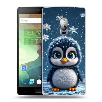 Пластиковый чехол на OnePlus 2 с принтом Новый год
