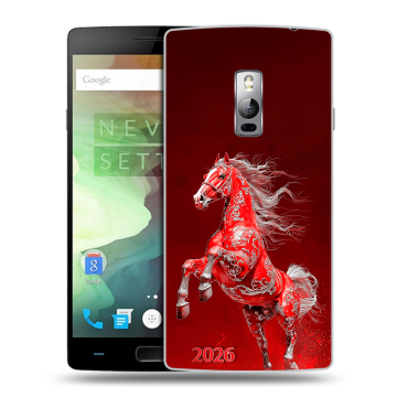 Пластиковый чехол на OnePlus 2 с принтом Новый год