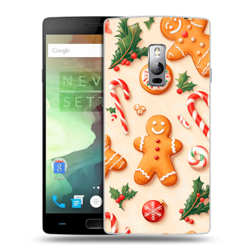 Пластиковый чехол на OnePlus 2 с принтом Новый год