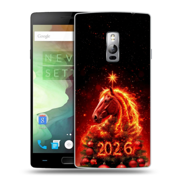 Пластиковый чехол на OnePlus 2 с принтом Новый год