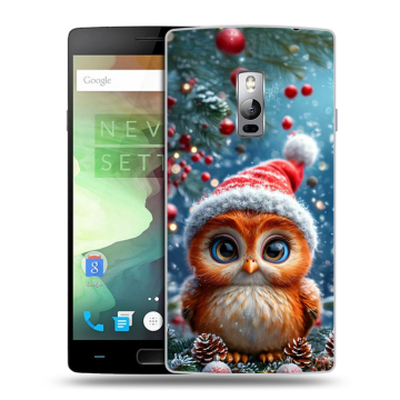 Пластиковый чехол на OnePlus 2 с принтом Новый год