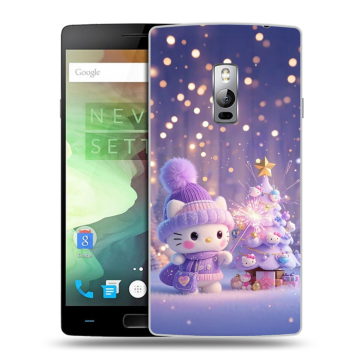 Пластиковый чехол на OnePlus 2 с принтом Новый год