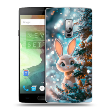 Пластиковый чехол на OnePlus 2 с принтом Новый год