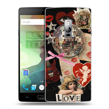 Пластиковый чехол на OnePlus 2 с принтом для девочек