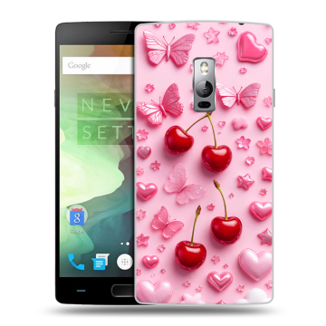 Пластиковый чехол на OnePlus 2 с принтом для девочек Пластиковый чехол на OnePlus 2 с принтом для девочек