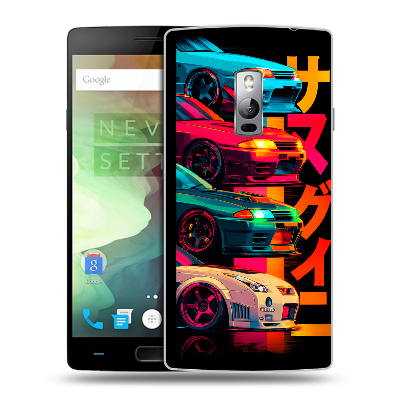 Пластиковый чехол на OnePlus 2 с принтом Гоночные машины Пластиковый чехол на OnePlus 2 с принтом Гоночные машины