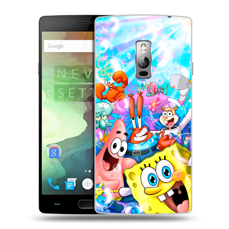 Пластиковый чехол на OnePlus 2 с принтом спанчбоб спанч боб Пластиковый чехол на OnePlus 2 с принтом спанчбоб спанч боб