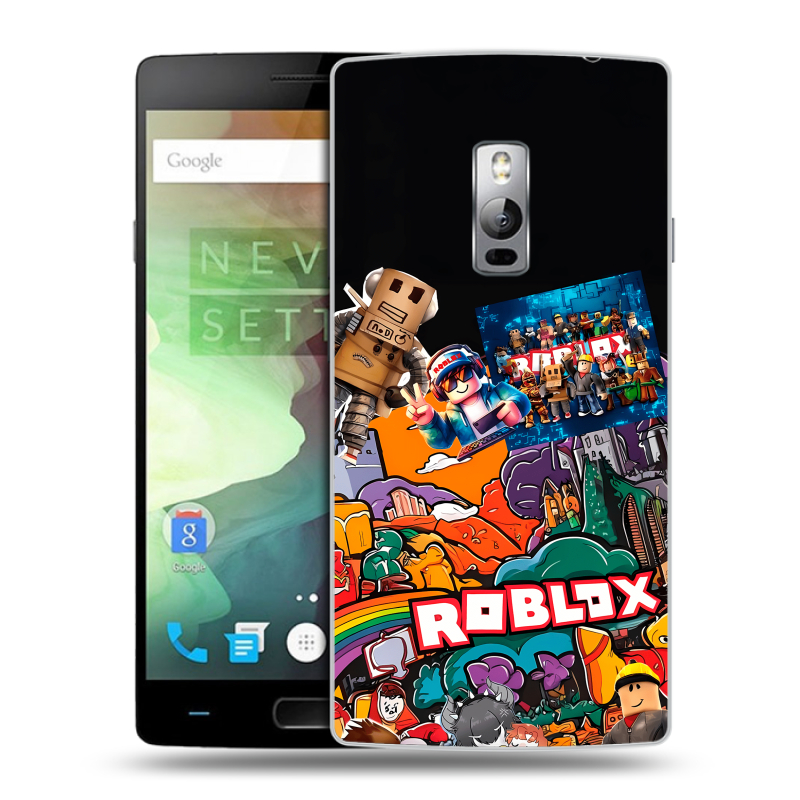Пластиковый чехол на OnePlus 2 с принтом Roblox Роблокс Пластиковый чехол на OnePlus 2 с принтом Roblox Роблокс