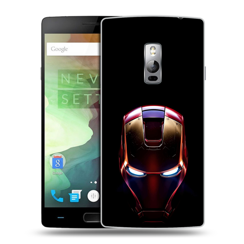 Пластиковый чехол на OnePlus 2 с принтом IronMan Железный человек Пластиковый чехол на OnePlus 2 с принтом IronMan Железный человек