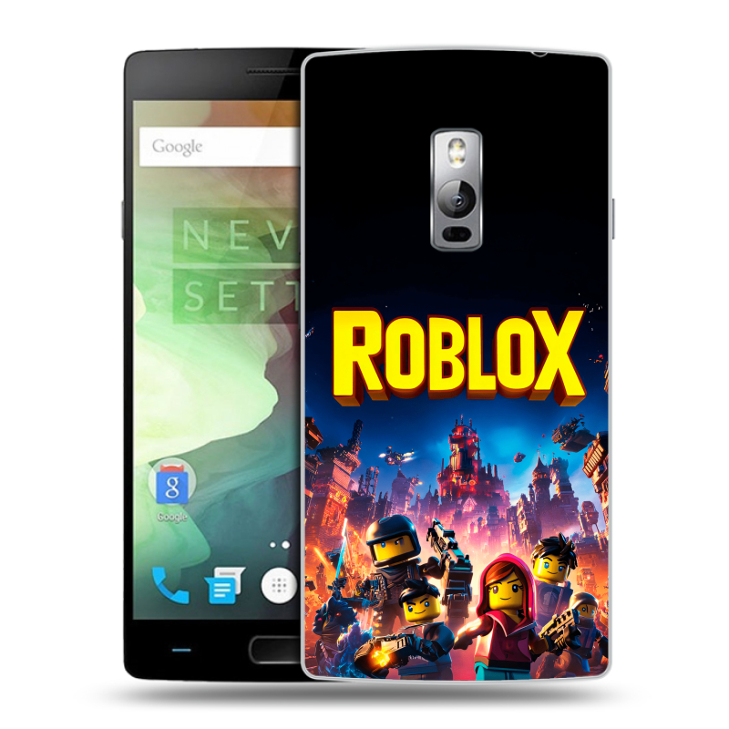 Пластиковый чехол на OnePlus 2 с принтом Roblox Роблокс Пластиковый чехол на OnePlus 2 с принтом Roblox Роблокс