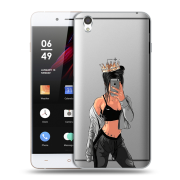 Пластиковый чехол на OnePlus X с принтом Женские принты