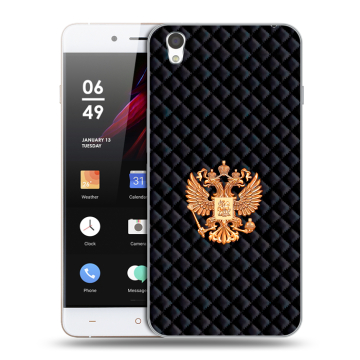 Пластиковый чехол на OnePlus X с принтом Герб России принт Пластиковый чехол на OnePlus X с принтом Герб России принт