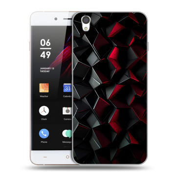 Пластиковый чехол на OnePlus X с принтом Абстракция Пластиковый чехол на OnePlus X с принтом Абстракция