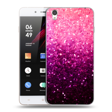Пластиковый чехол на OnePlus X с принтом Блестки
