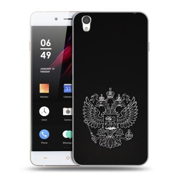 Пластиковый чехол на OnePlus X с принтом Герб России Пластиковый чехол на OnePlus X с принтом Герб России