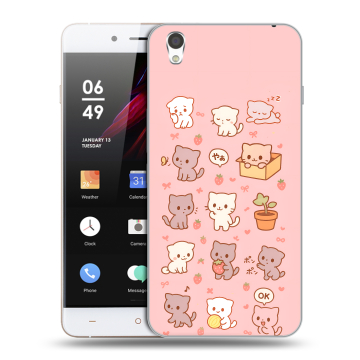 Пластиковый чехол на OnePlus X с принтом Hello Kitty Хелоу Кити Пластиковый чехол на OnePlus X с принтом Hello Kitty Хелоу Кити