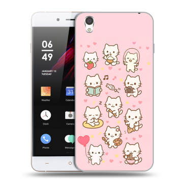 Пластиковый чехол на OnePlus X с принтом Hello Kitty Хелоу Кити Пластиковый чехол на OnePlus X с принтом Hello Kitty Хелоу Кити