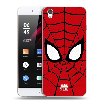 Пластиковый чехол на OnePlus X с принтом человек паук spiderman