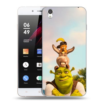Пластиковый чехол на OnePlus X с принтом Шрек Shrek