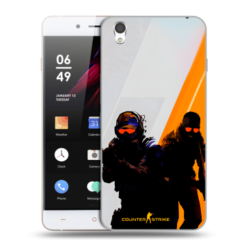 Пластиковый чехол на OnePlus X с принтом Контер страйк Counter strike Пластиковый чехол на OnePlus X с принтом Контер страйк Counter strike