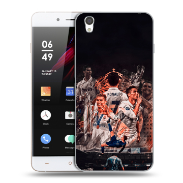 Пластиковый чехол на OnePlus X с принтом Реал Роналдо Real Ronaldo Пластиковый чехол на OnePlus X с принтом Реал Роналдо Real Ronaldo