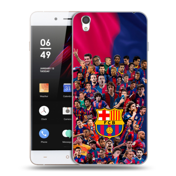 Пластиковый чехол на OnePlus X с принтом Барселона Barcelona Пластиковый чехол на OnePlus X с принтом Барселона Barcelona
