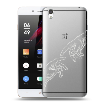 Пластиковый чехол на OnePlus X с принтом Сотворение мира