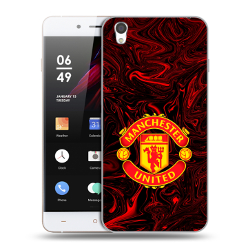Пластиковый чехол на OnePlus X с принтом Manchester United Пластиковый чехол на OnePlus X с принтом Manchester United