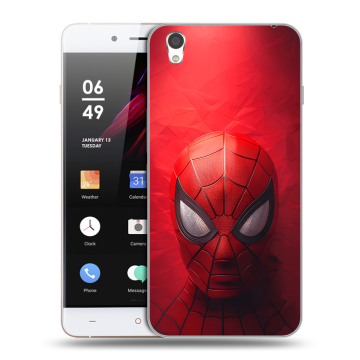 Пластиковый чехол на OnePlus X с принтом Spiderman Человек паук Пластиковый чехол на OnePlus X с принтом Spiderman Человек паук