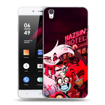 Пластиковый чехол на OnePlus X с принтом Hazbin Hotel Отель Хазбин Пластиковый чехол на OnePlus X с принтом Hazbin Hotel Отель Хазбин