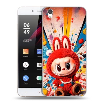 Пластиковый чехол на OnePlus X с принтом Labubu Лабубу Пластиковый чехол на OnePlus X с принтом Labubu Лабубу
