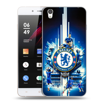 Пластиковый чехол на OnePlus X с принтом Chelsea Челси Пластиковый чехол на OnePlus X с принтом Chelsea Челси